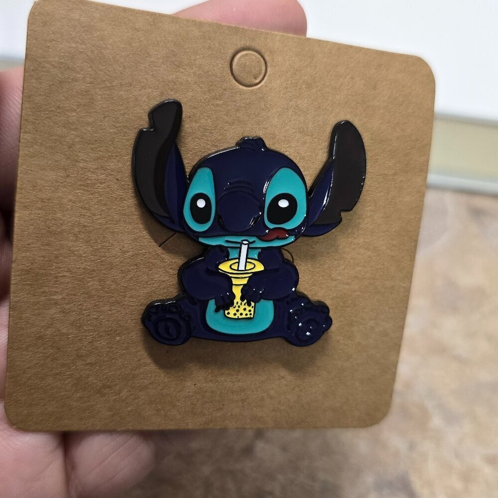 Stitch Enamel Pin Cute